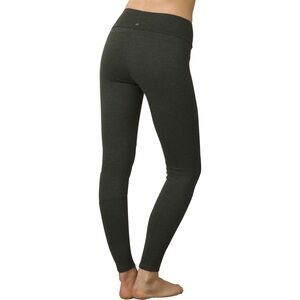Prana‎ Dark Forest Green Moto Knit Leggings